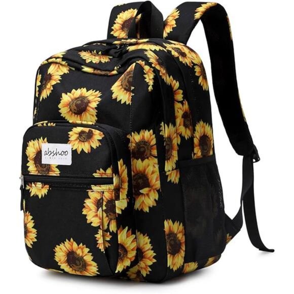 abshoo Classical Basic Travel Backpack For School Water Resistant Bookbag - Picture 7 of 7